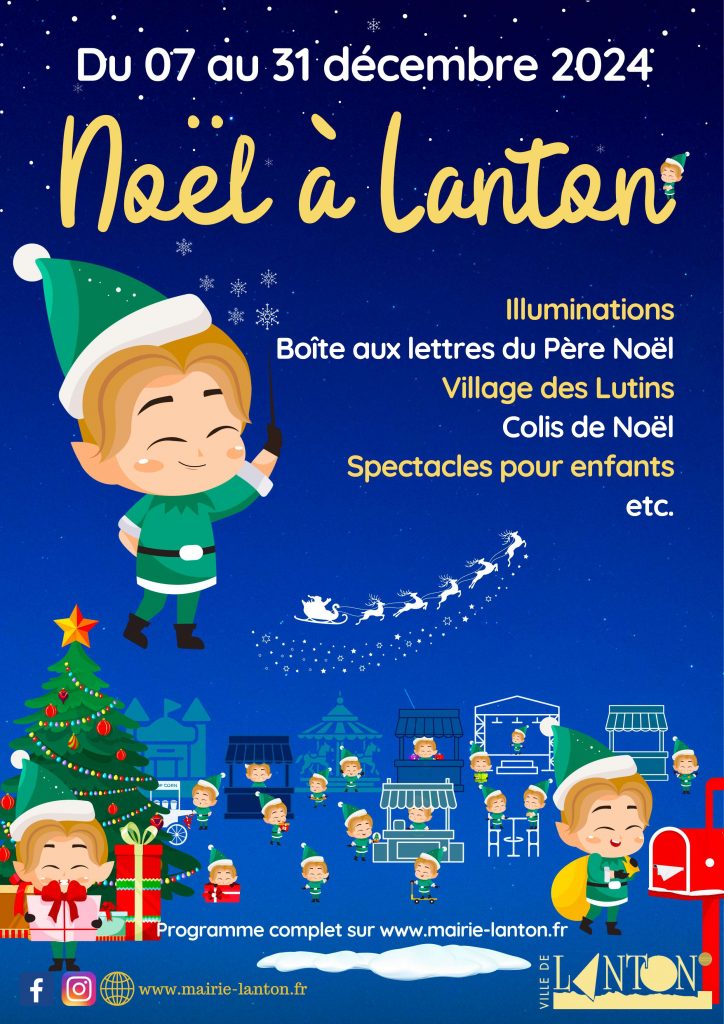 Cette année, Noël s’annonce particulièrement magique à Lanton !