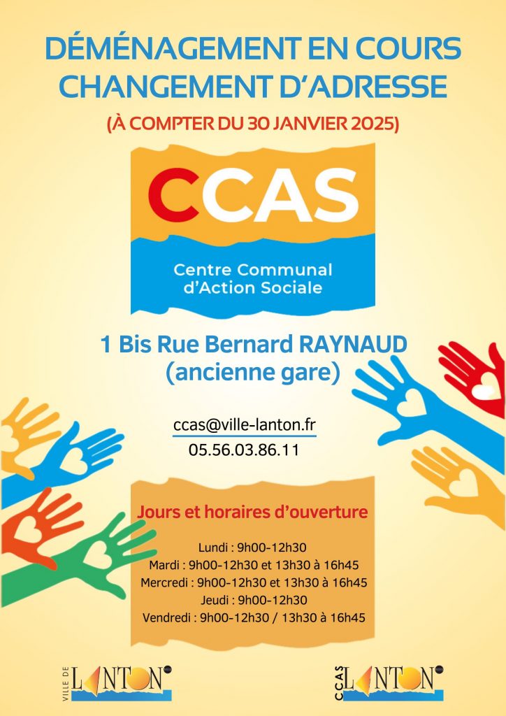 LE CCAS SE DOTE DE NOUVEAUX LOCAUX