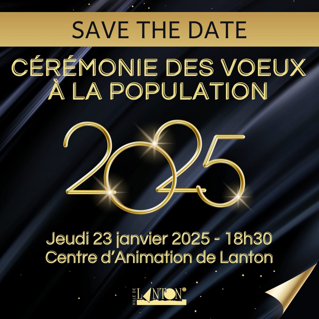 VŒUX À LA POPULATION 2025